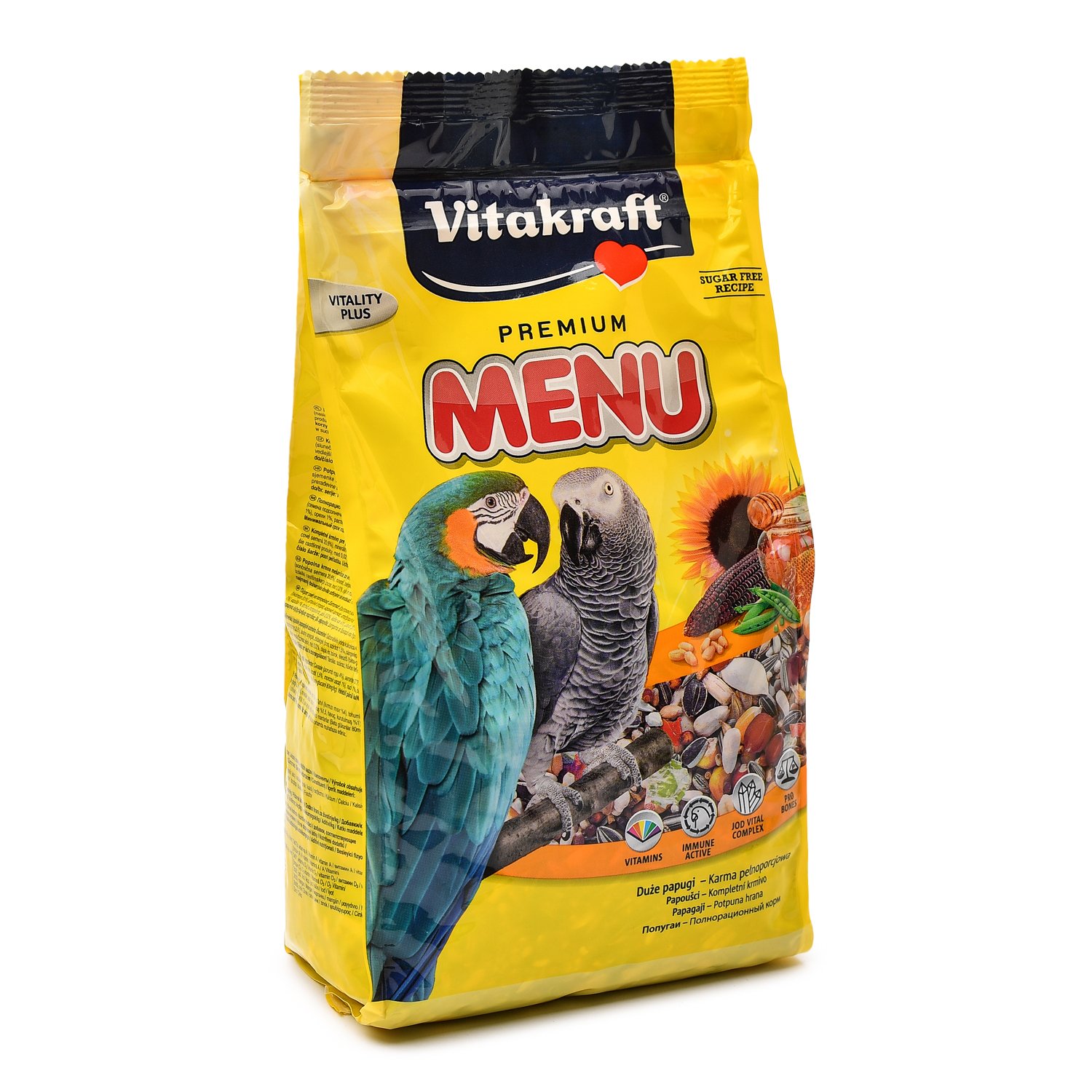 Vitakraft menu Vital корм для волнистых попугаев