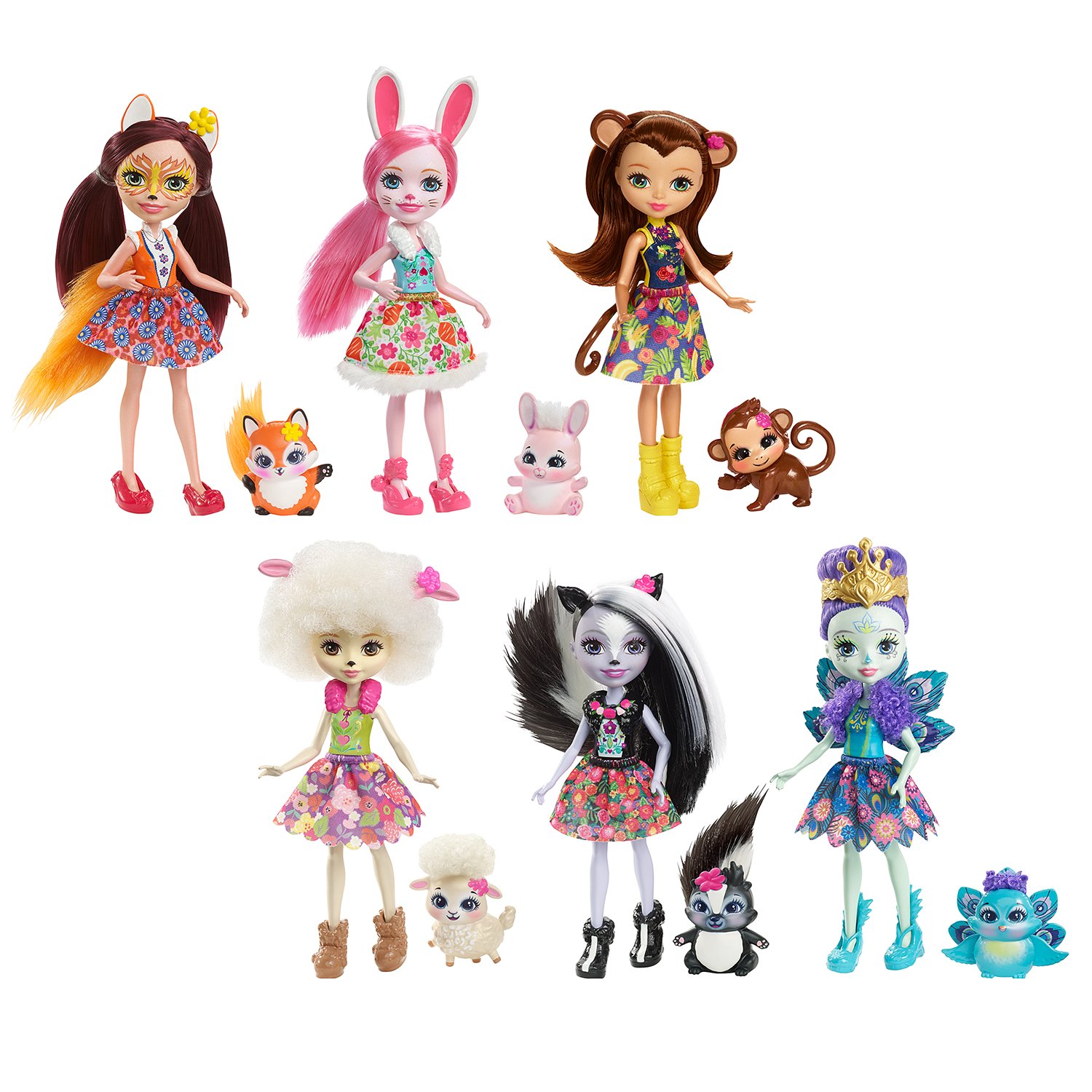 Кукла Enchantimals (6 героев)