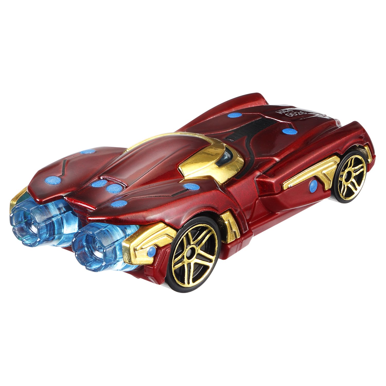 Машинка hot Wheels Marvel Iron man (bdm71/djj55) 1:64 7.5 см