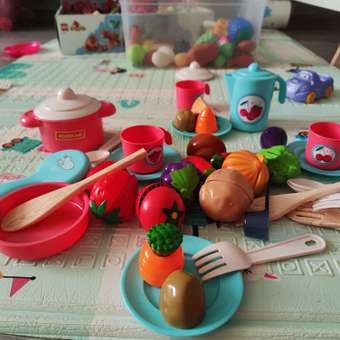 Набор детской посуды Полесье Настенька на 4персоны 28элементов79930: отзыв пользователя Детский Мир