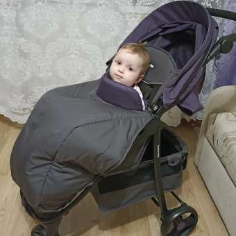 Коляска прогулочная Babyton Comfort Plus Purple: отзыв пользователя ДетМир