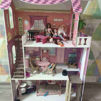 Кукольный домик  Paremo Монте-Роза с мебелью 19 предметов PD318-03: отзыв пользователя Детский Мир