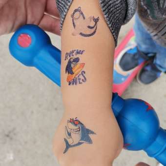 Наклейки-татуировки ND PLAY Спецтехника 3л: отзыв пользователя Детский Мир