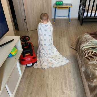 Плед Babyton Сердечки DMD251264: отзыв пользователя Детский Мир