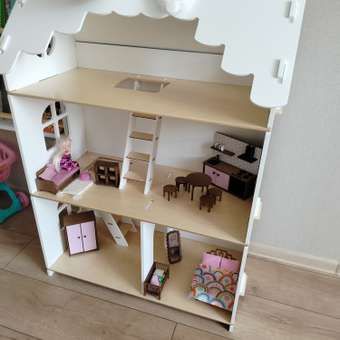 Домик для кукол LittleWoodHome 98 см: отзыв пользователя Детский Мир