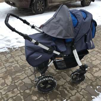 Коляска-трансформер Babyton Pillo OX Denim-Blue: отзыв пользователя ДетМир