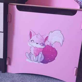 Ящик для хранения игрушек Alubalu розовый: отзыв пользователя Детский Мир