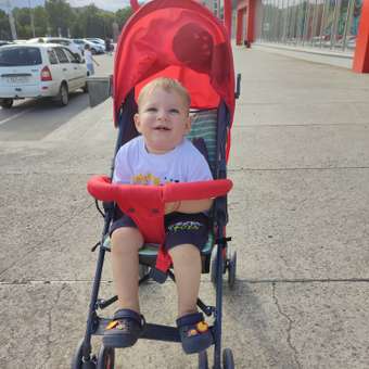 Коляска прогулочная Babyton Zoo Red: отзыв пользователя Детский Мир