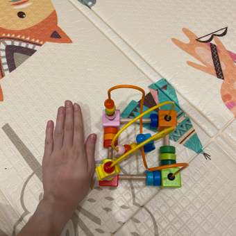 Лабиринт Mapacha деревянный счеты развивающая игрушка подготовка к школе счетный материал: отзыв пользователя Детский Мир