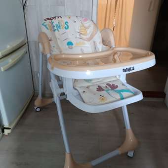 Стульчик для кормления Babyton Optima Beige классический: отзыв пользователя Детский Мир
