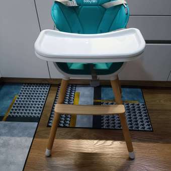 Стул для кормления Babyton Woody Turquoise: отзыв пользователя ДетМир