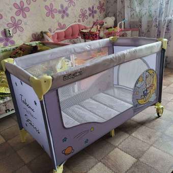 Манеж Babyton Play Box Purple: отзыв пользователя Детский Мир