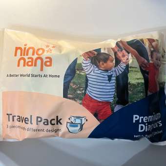 Подгузники Nino Nana Travel Pack M 6-10 кг. 3 шт.: отзыв пользователя Детский Мир