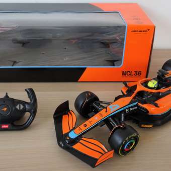Машина Rastar РУ 1:12 McLaren F1 MCL36 Оранжевая 99800: отзыв пользователя Детский Мир