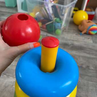 Игрушка Green Plast пирамидка Гигант: отзыв пользователя Детский Мир