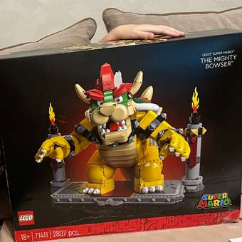 Конструктор LEGO Super Mario The Mighty Bowser блочный: отзыв пользователя Детский Мир