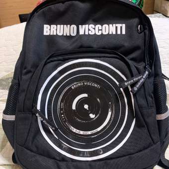 Рюкзак школьный BRUNO VISCONTI с эргономичной спинкой: отзыв пользователя Детский Мир