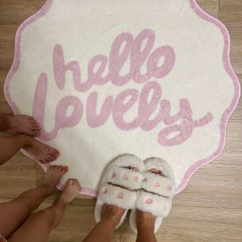 Коврик комнатный FUTURINO Home Hello lovely: отзыв пользователя Детский Мир
