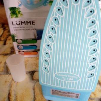 Утюг LUMME LU-1136 светлый аквамарин: отзыв пользователя Детский Мир