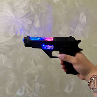 Пистолет GRACE HOUSE на батарейках со светом и звуком: отзыв пользователя Детский Мир