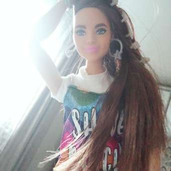 Кукла Barbie Экстра в радужном платье GYJ78: отзыв пользователя Детский Мир