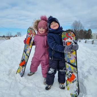 Сноуборд Олимпик с облегченными креплениями СД 03.00: отзыв пользователя Детский Мир