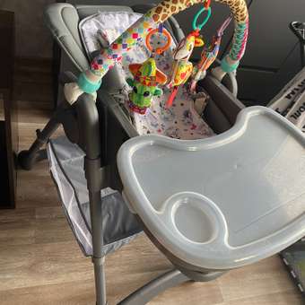 Стульчик для кормления Babyton Sweet Meals Grey классический: отзыв пользователя ДетМир