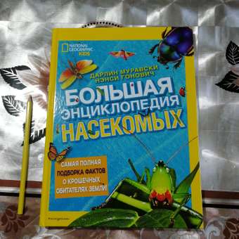 Книга ЭКСМО-ПРЕСС Большая энциклопедия насекомых: отзыв пользователя Детский Мир