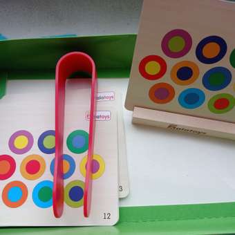 Сортер Alatoys Цветные шарики с пинцетом СОР87: отзыв пользователя Детский Мир