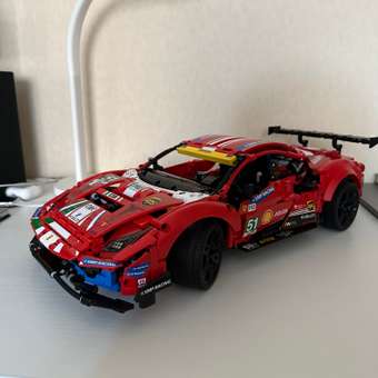 Конструктор LEGO Technic Ferrari 488 GTE 42125: отзыв пользователя Детский Мир