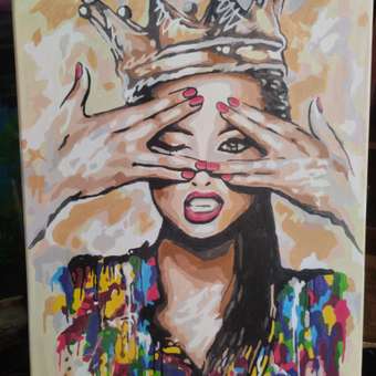Картина по номерам Art on Canvas Дерзкая красотка в ассортименте: отзыв пользователя Детский Мир