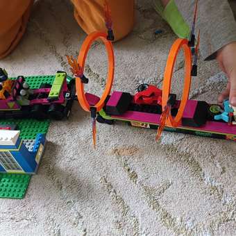 Конструктор LEGO City Stunt Truck and Ring of Fire 479 дет.: отзыв пользователя Детский Мир