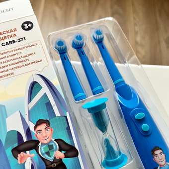 Электрическая зубная щетка CLEARDENT супергерой Дентмен: отзыв пользователя Детский Мир