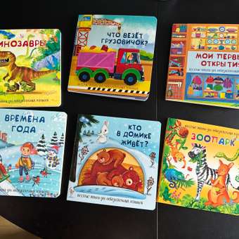 Набор книг с окошками BimBiMon Большой сборник Для самых маленьких 6 шт: отзыв пользователя Детский Мир