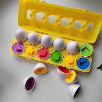 Развивающая игрушка Планета творчества Сортер Логические яйца: отзыв пользователя Детский Мир