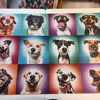 Пазл Trefl Смешные портреты собак 2000элементов 27119: отзыв пользователя Детский Мир