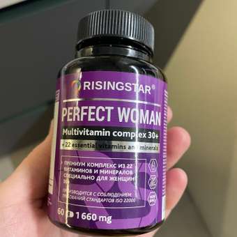 Биологически активная добавка Risingstar Мультивитаминый комплекс The Perfect Woman 60таблеток: отзыв пользователя Детский Мир