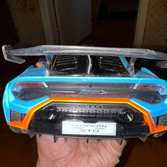 Машина Rastar 1:18 Lamborghini Huracan STO Голубая 63800 Rastar: отзыв пользователя ДетМир