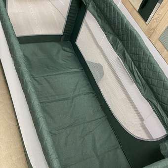 Манеж-кровать MOWbaby Play plus dark green: отзыв пользователя Детский Мир