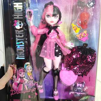 Кукла Monster High Draculaura HHK51: отзыв пользователя Детский Мир