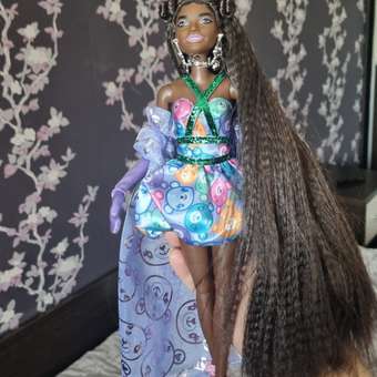 Кукла Barbie Экстра в фиолетовой куртке HHN13: отзыв пользователя Детский Мир