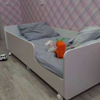 Кровать детская Капризун 4 Р439 Белый: отзыв пользователя Детский Мир
