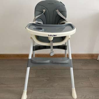 Стульчик для кормления Babyton Bueno Grey: отзыв пользователя ДетМир