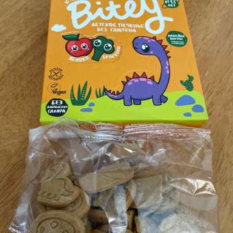Печенье Take a Bitey безглютеновое брокколи 125г с 1.5лет: отзыв пользователя Детский Мир