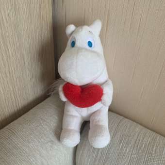 Мягкая игрушка Moomin Муми-тролль с сердцем 14 см: отзыв пользователя Детский Мир