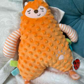 Мягкая игрушка-обнимашка kindi Оранжевая лисичка: отзыв пользователя Детский Мир