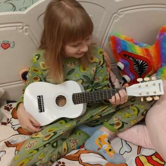 Детская гитара Belucci Гиталеле 23 new White (белый): отзыв пользователя Детский Мир
