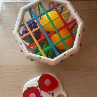 Сортер куб MyMoon Монтессори развивающая игрушка тактильные Веселая кухня: отзыв пользователя Детский Мир