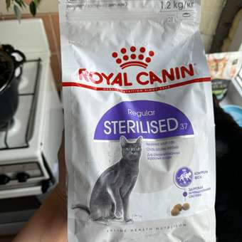 Корм ROYAL CANIN Sterilised 37 сухой 1.2кг для стерилизованных кошек: отзыв пользователя. Зоомагазин Зоозавр