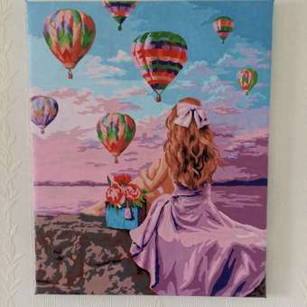 Картина по номерам Hobby Paint NN041 Воздушные шары 40*50: отзыв пользователя Детский Мир